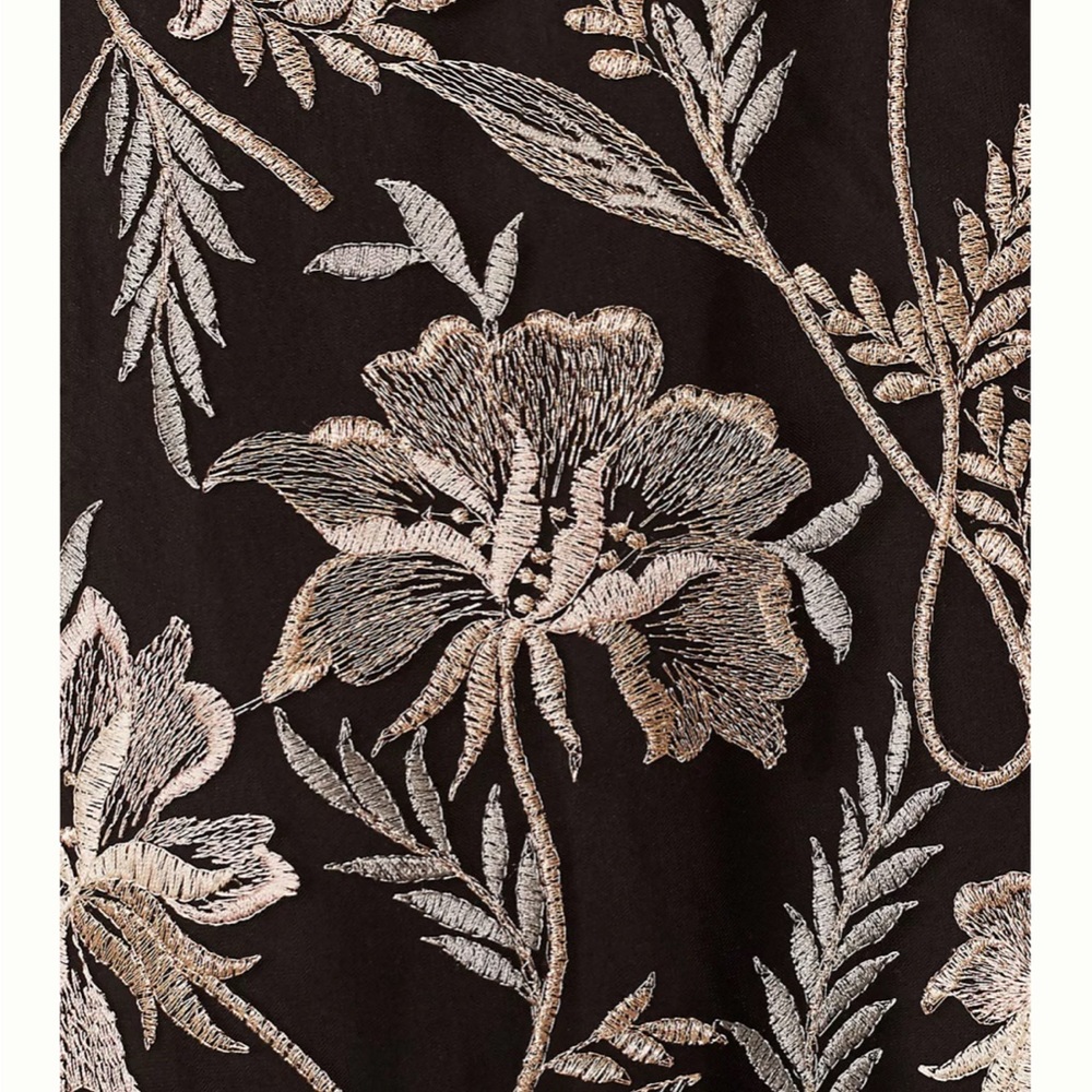 Floral Black Dress - Picture 3 of 11